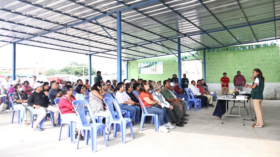 Capacitación en el Sector La Virgen