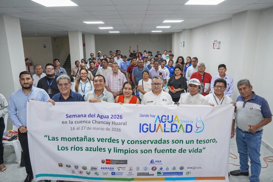 En foro por el día Mundial del Agua: “Agua para la Seguridad Alimentaria, Potencial y Oportunidades de Agroexportación desde el Mega Puerto Chancay 💧