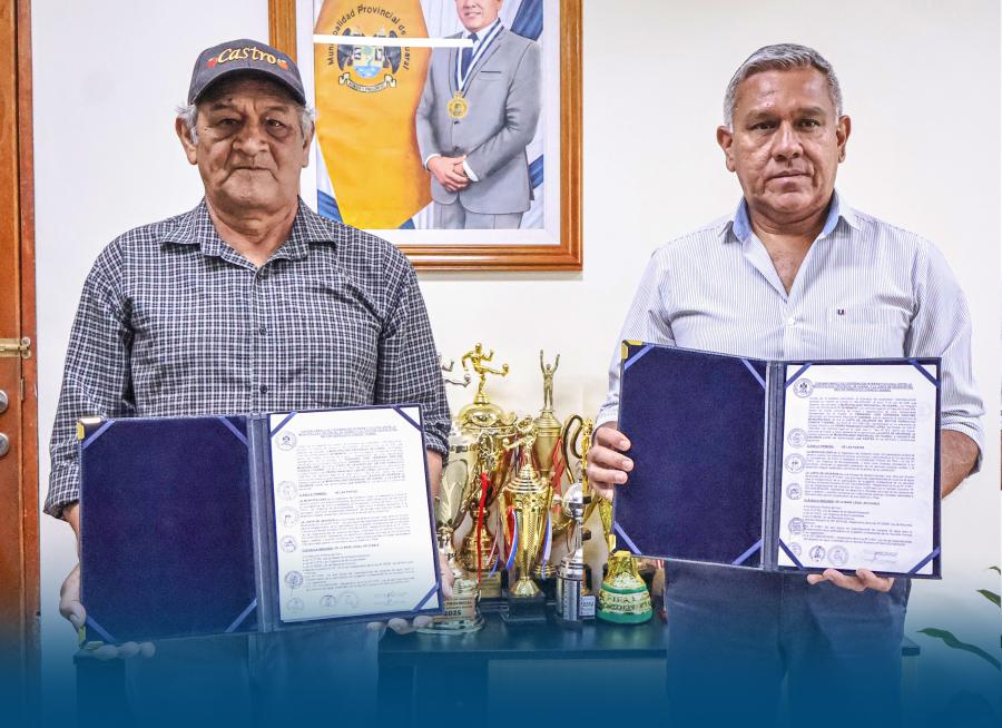 Firma de convenio con la Municipalidad Provincial de Huaral