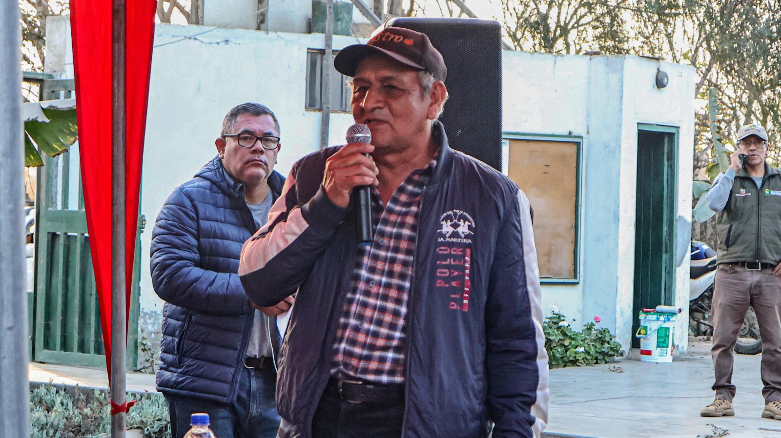 Entrega de cemento para nuestras Comisiones de Usuarios