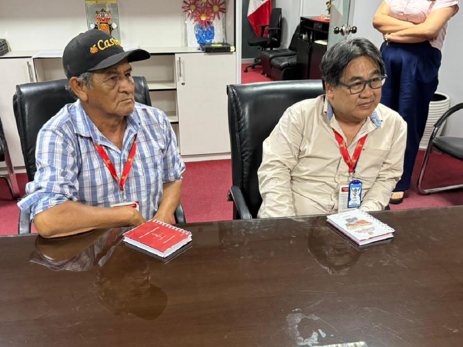 Reunión con la Gobernadora: Solicitud de maquinarias pesadas