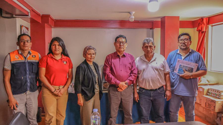 Reunión Técnica de trabajo con la Municipalidad de Aucallama