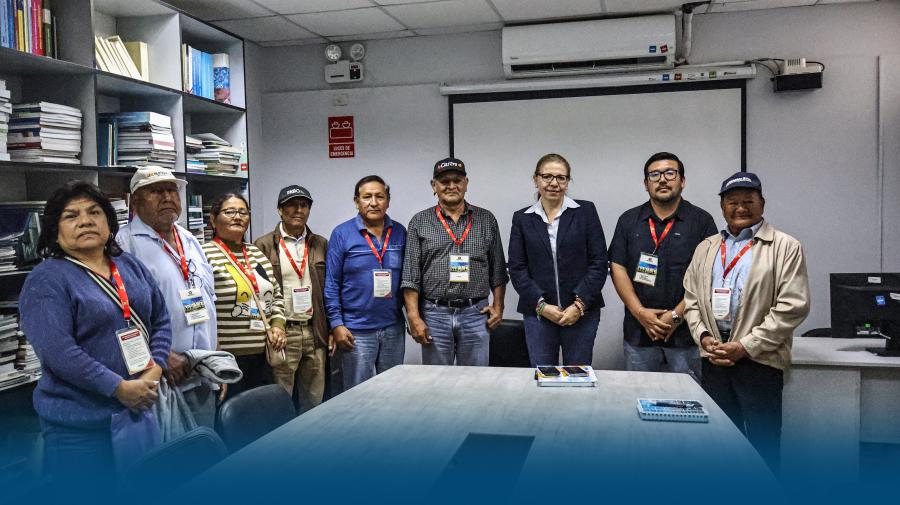 Reunión con la Gerente General del Gobierno Regional de Lima