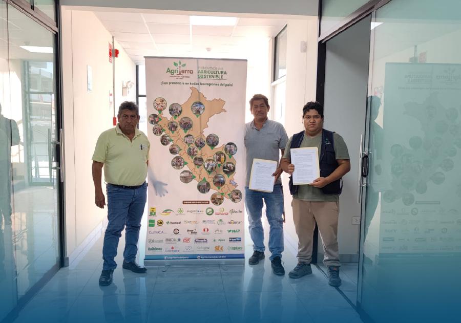¡Boza Aucallama y Agriterra, Unidos por una Agricultura más responsable!