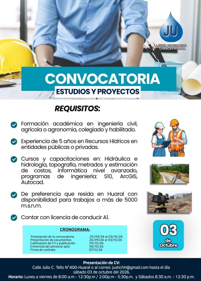 CONVOCATORIA📢