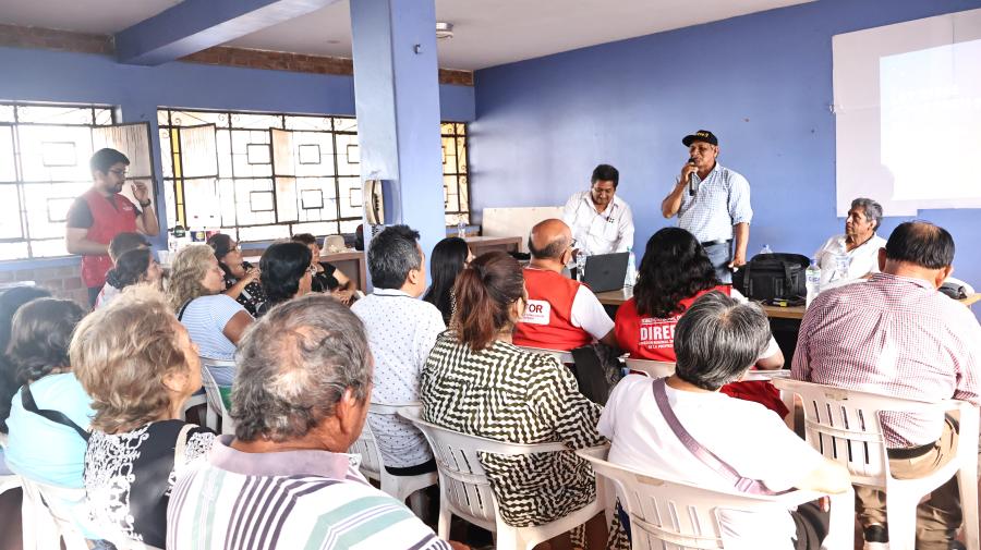 Reunión en Chancayllo