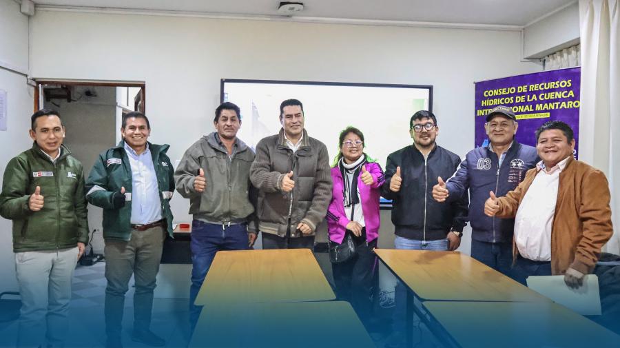 Reunión con el director de la Autoridad Administrativa del Agua Mantaro💧